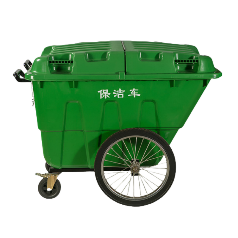Industrial Garbage Bin Manufacturer - OEM/ODM 400L 4-Wheel Outdoor Trash Container