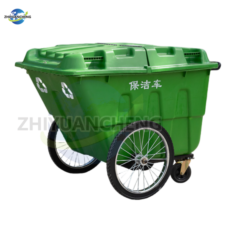 Garbage Bin Manufacturer - Factory Price 400L HDPE Wheeled Trash Bin