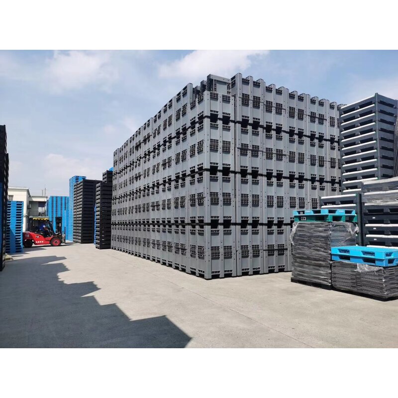 Plastic Pallet Box Manufacturer - OEM/ODM 600L Ventilated Fruit Storage Box