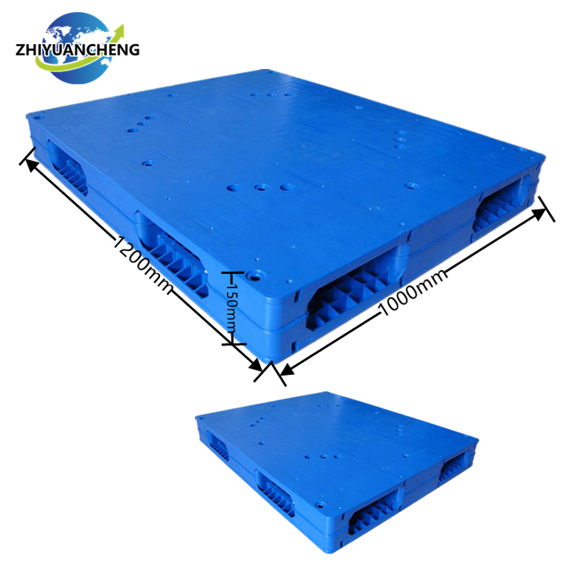 Plastic Pallet Manufacturer - OEM/ODM Double Side Solid Closed Deck Pallet