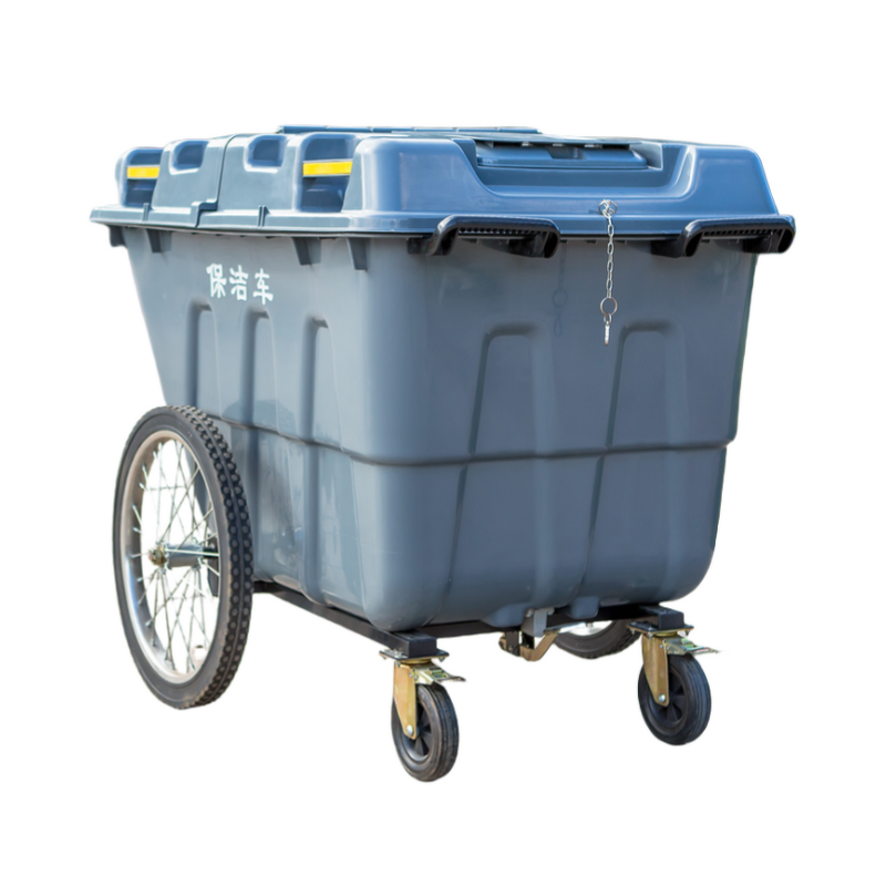 Wheelie Bin Manufacturer - OEM Custom 400L HDPE Rectangular Dustbin