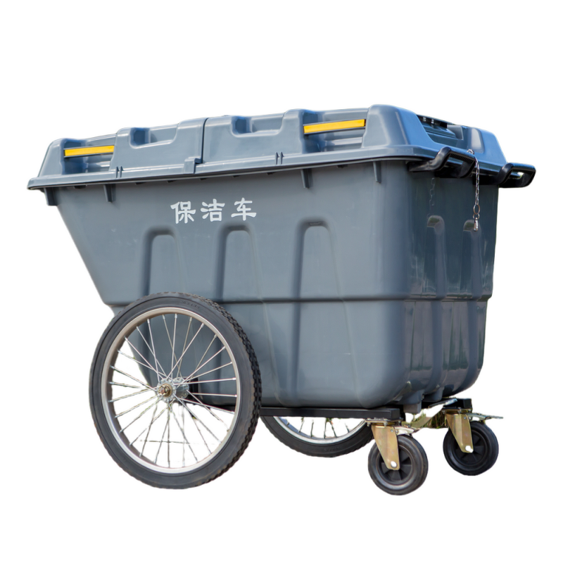 Wheelie Bin Manufacturer - OEM Custom 400L HDPE Rectangular Dustbin