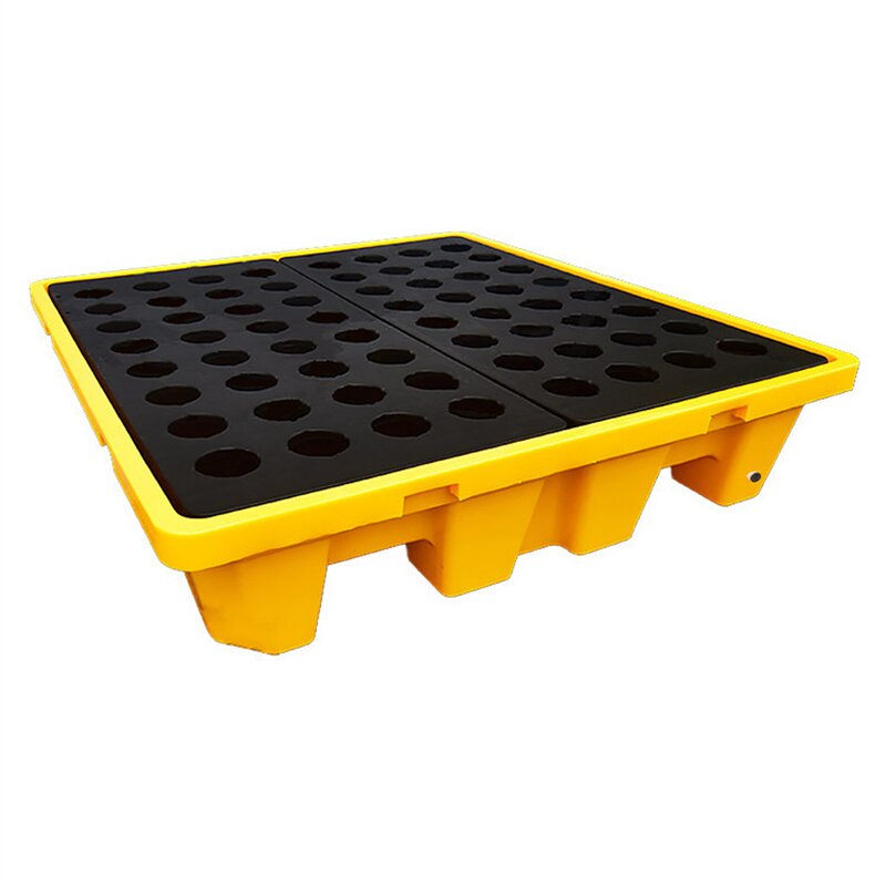 Spill Pallet Manufacturer - OEM/ODM 1 Drum Industrial Safety Containment Tray