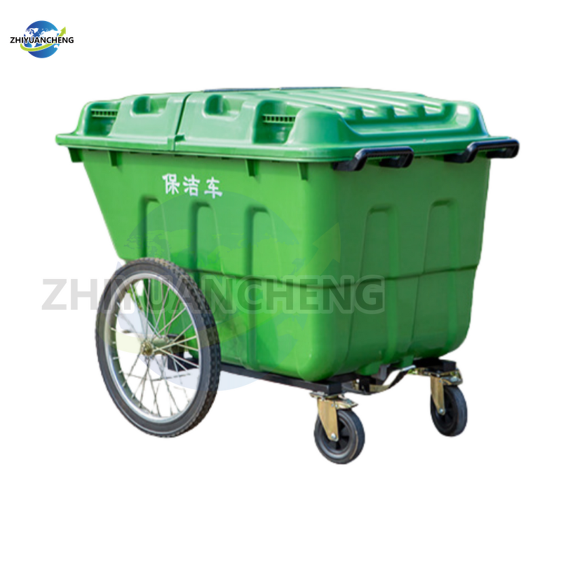 Garbage Bin Manufacturer - Factory Price 400L HDPE Wheeled Trash Bin