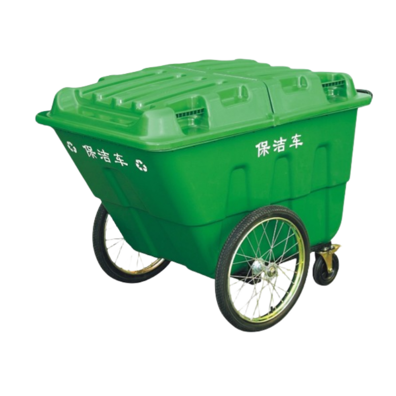 Refuse Collector Cart Manufacturer - OEM/ODM 400L Rectangular Wheelie Bin