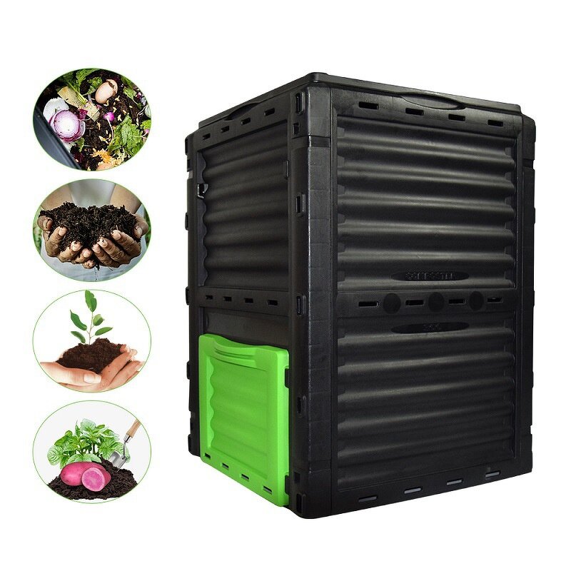 Compost Bin Manufacturer - Wholesale 300 Litres Plastic Outdoor Storage Bin