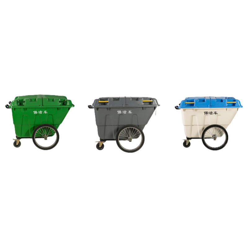 Garbage Transfer Bin Manufacturer - OEM Custom 400L 4 Wheels PP Storage Bucket