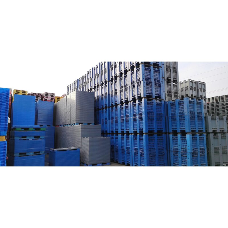 Plastic Pallet Box Manufacturer - OEM/ODM 600L Ventilated Fruit Storage Box
