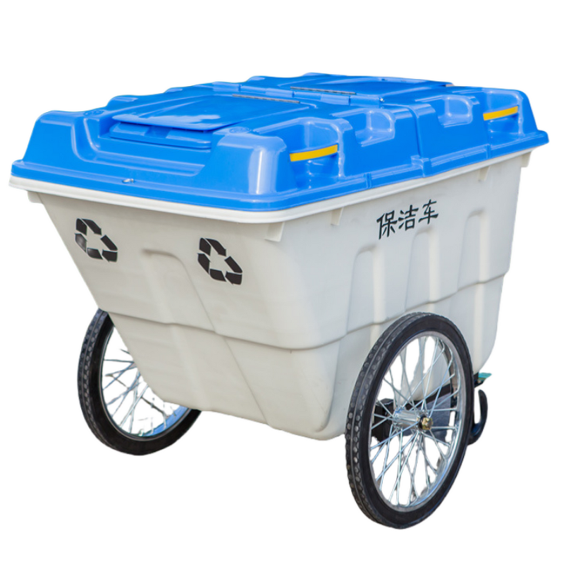 Outdoor Sanitation Bin Manufacturer - OEM/ODM 400L PP Foot Pedal Eco-Friendly Bin