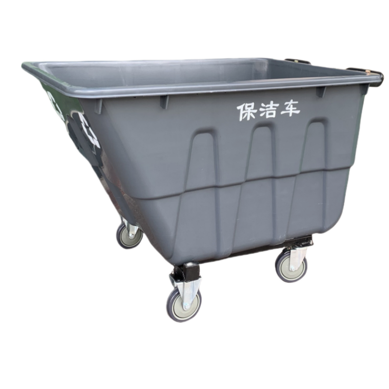 Wheeled Trash Can Manufacturer - OEM/ODM 400L Industrial Plastic Garbage Trolley