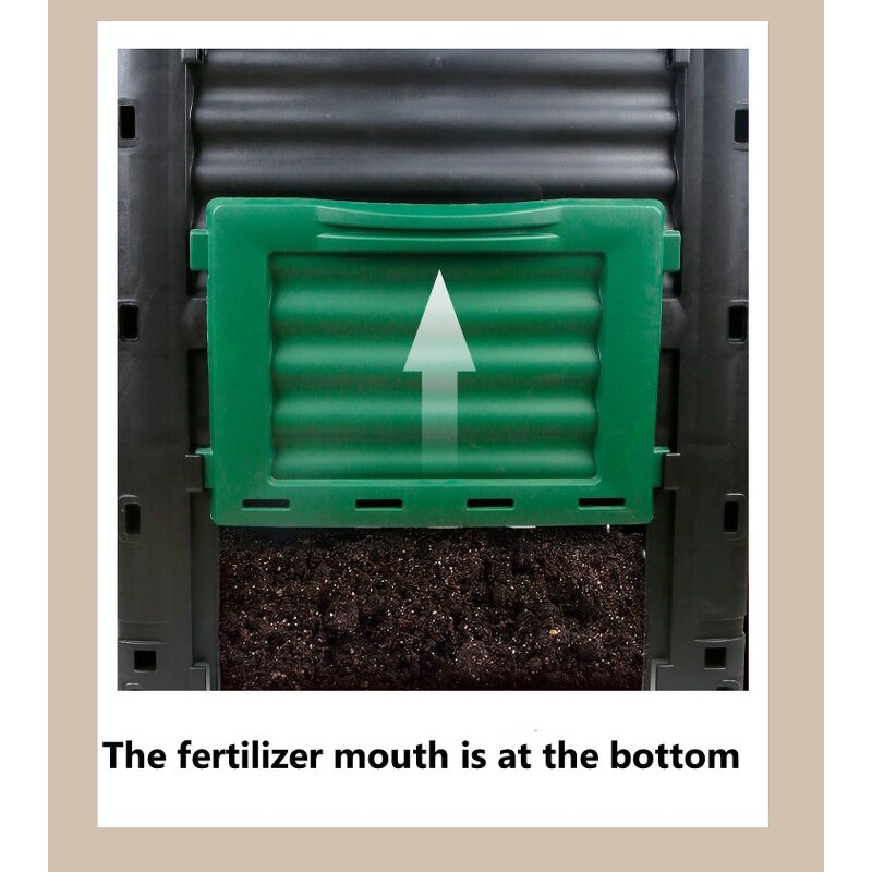 Garden Compost Bin Manufacturer - Wholesale 300L Large Outdoor Thermal Bin