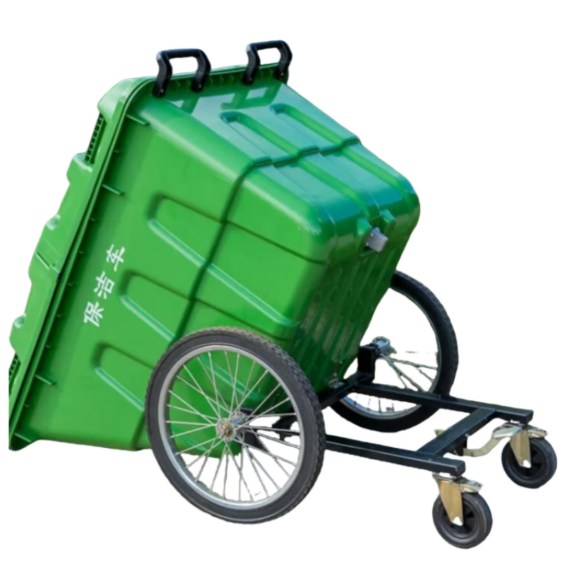 Outdoor Sanitation Bin Manufacturer - OEM/ODM 400L PP Foot Pedal Eco-Friendly Bin