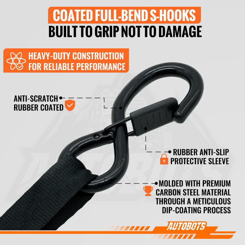 Ratchet Tie Down Strap Manufacturer - 1 Inch Heavy Duty Polyester Material