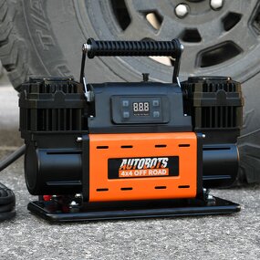 Tire Air Compressor Supplier - 12V Double Cylinders Digital Display