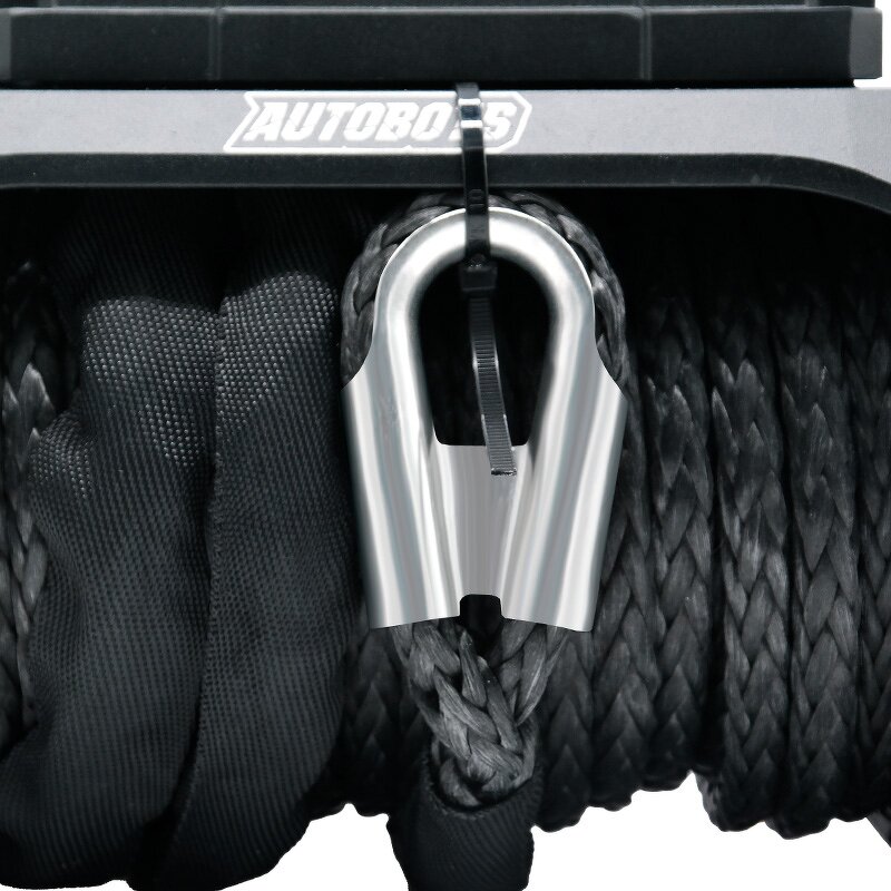 Electric Winch Supplier - 13500LBS 12V 24V Synthetic Rope Mounted