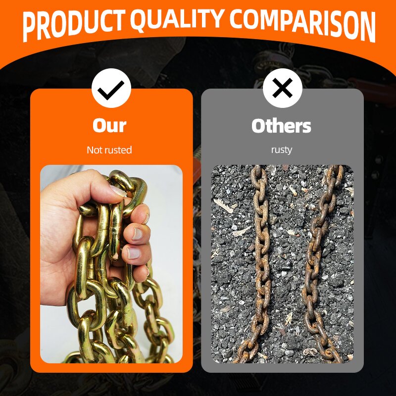 Lifting Link Chain Supplier - G80 G70 Galvanized Alloy Steel Transport