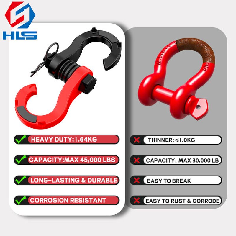 Tow Shackle Manufacturer - Custom 4x4 Off-Road Split Shackle