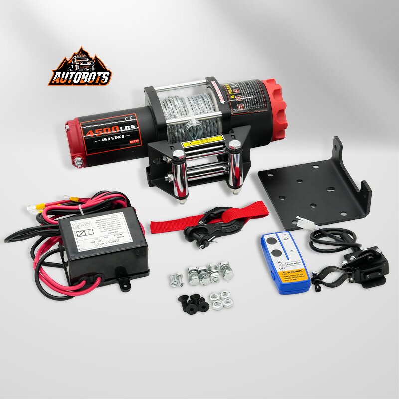 Electric Winch Supplier - 4500lbs Waterproof for ATV UTV 12v 24v
