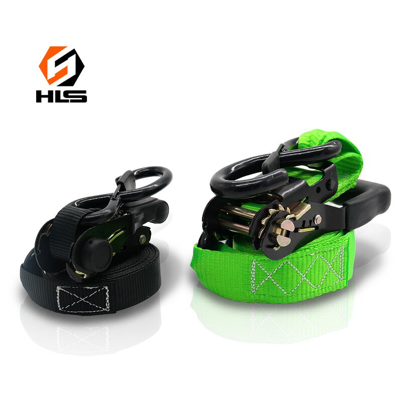 Retractable Ratchet Strap Factory - 1 Inch Polyester with Cam Buckle