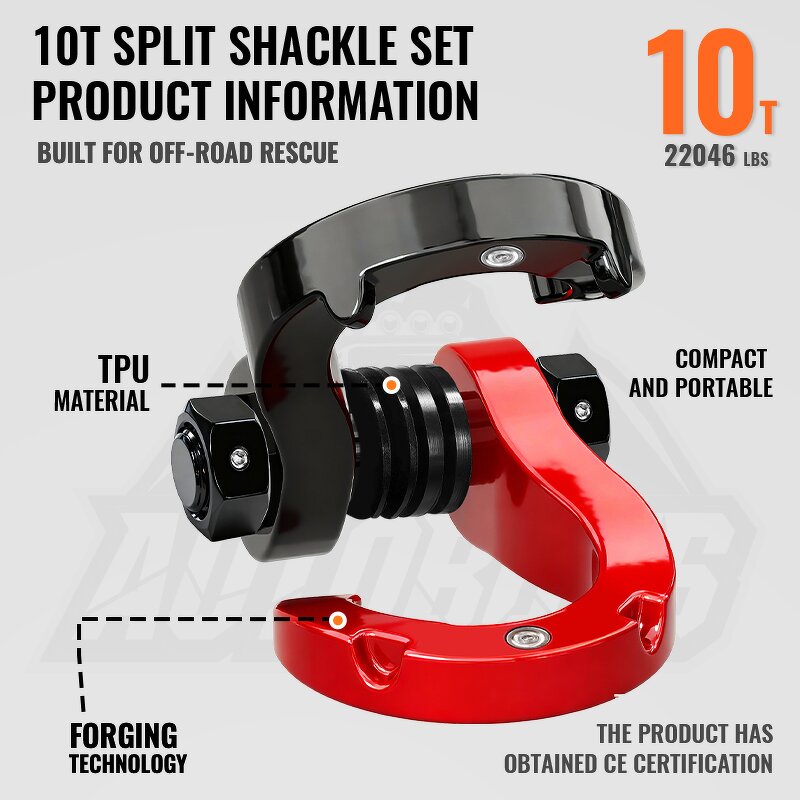 Bow Shackle Supplier - 10 Ton Customized Screw Pin Galvanized