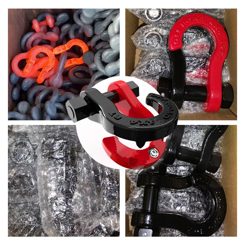 Tow Bar D Ring Shackle Factory - Carbon Steel Forged Split Shackle