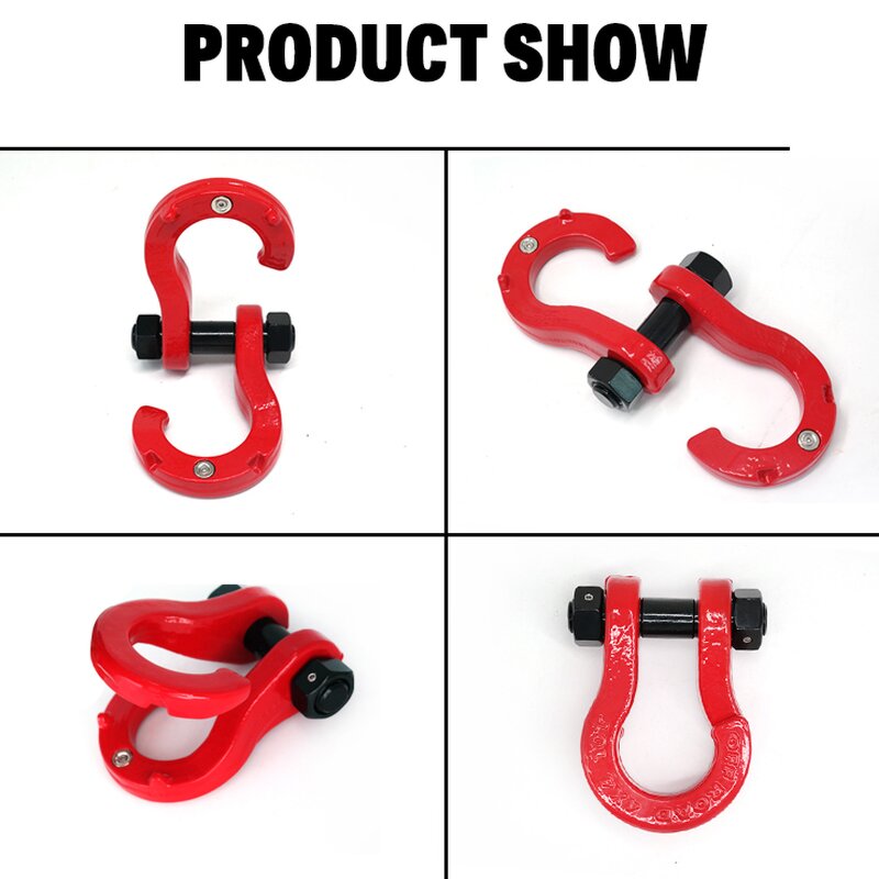 Recovery Shackle Manufacturer - Galvanized Towing Bow D Ring 8-10T