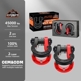 Split Shackle Manufacturer - 10t 3/4 Inch Anti Theft Powder Coated