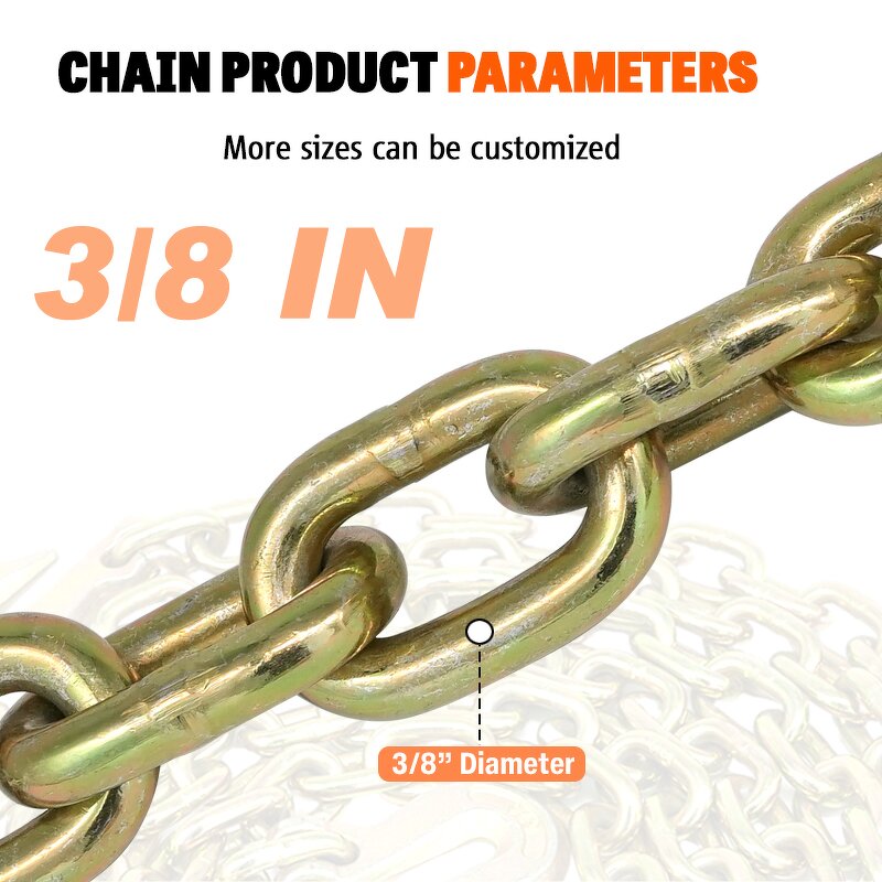 Load Chain Supplier - G70 Short Link Thick Iron Container Lifting