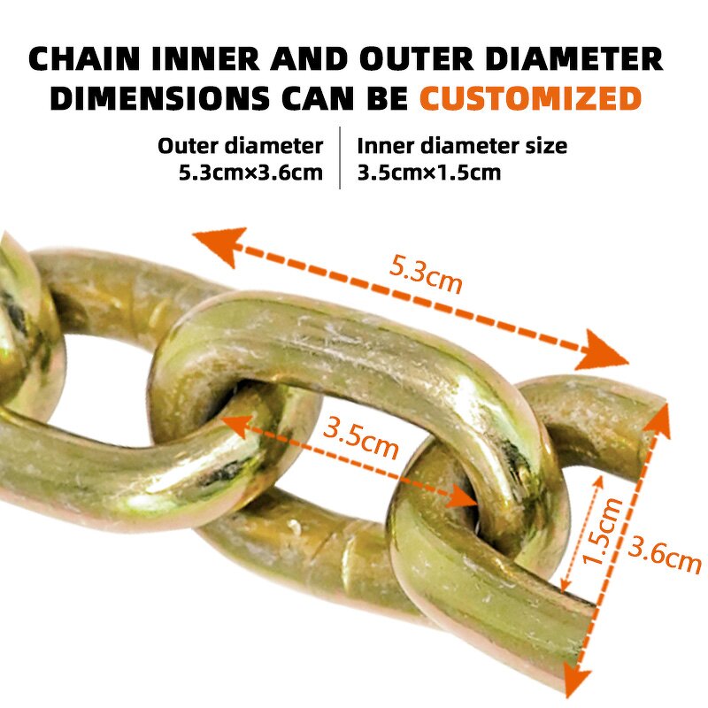 Grade 70 Chain Manufacturer - G70 Galvanized Alloy Steel Welding Chain