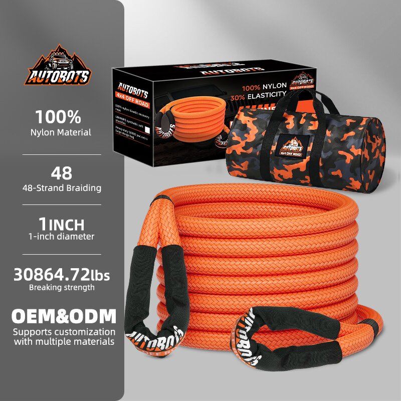 Kinetic Rope Manufacturer - 7/8" 22mm 20ft 30ft 14T Double Braid