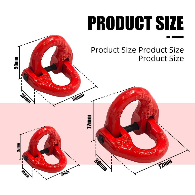 Lifting Coupling Link Factory - Drop Forged G80 Type Hammerlock