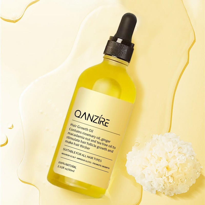 Hot Sale Hair Essential Oil Promoting Rosemary Hair Growth Serum Natural Plant Oil Nourish Repair Anti Loss Hair Serum Product