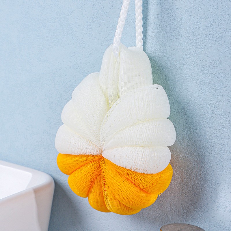 Tortoise Shower Bath Flower Good Quality Body Exfoliating Colorful Washing Ball Bath Sponge