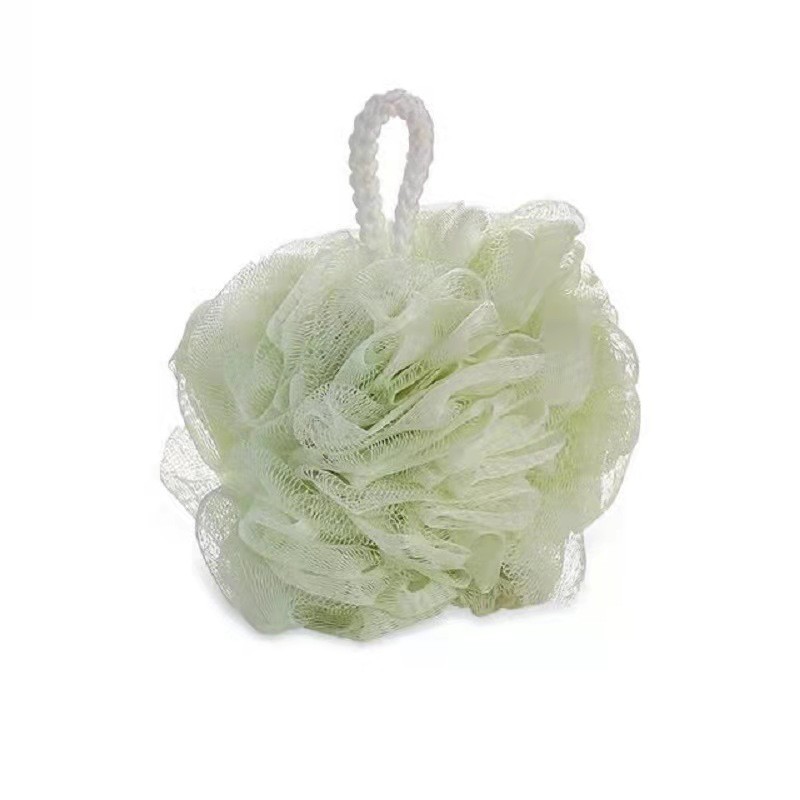 Bulk Mix Color 50g Wholesale Back Scrubber Mesh Bath Sponge Shower Ball Nylon Bath Flower