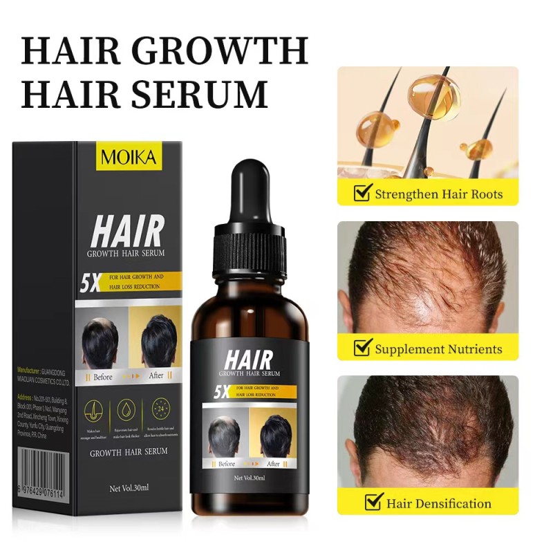 Private Label  30ml  Herbal Hair Care Serum for Hair Growth