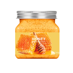 Wholesale 500g All  Honey Sugar Bath Scrubs Whitening Brightening Body Scrub Private Label Whipped Body Butter