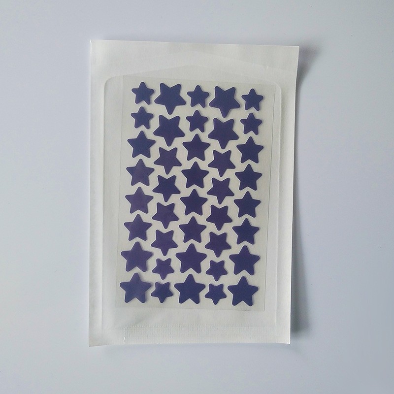 Colorful Acne Patch Love Heart Pentagram Concealer Acne Patch Hydrocolloid Acne Pimple Marks Covering Patch