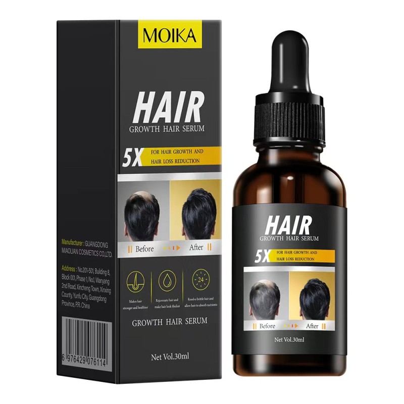 Hot Sale Private Label  30ml  Herbal Hair Care Serum for Hair Growth