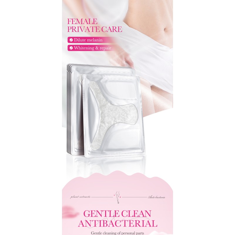 Private Label  Rose Flower Extract Women Private Parts Protection Hydrating Rejuvenating Secretive T-Mask