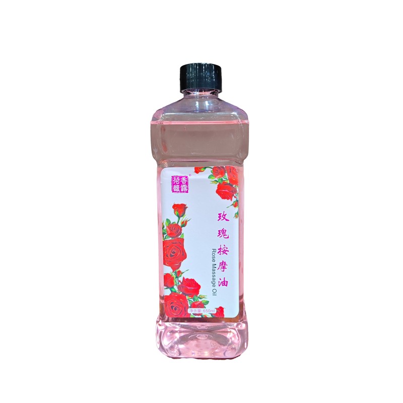 650ml Rose Massage Oil  Odm Best Body Massage Oil Perfumes Private Label  Body Oil for Dry Skin Private Label