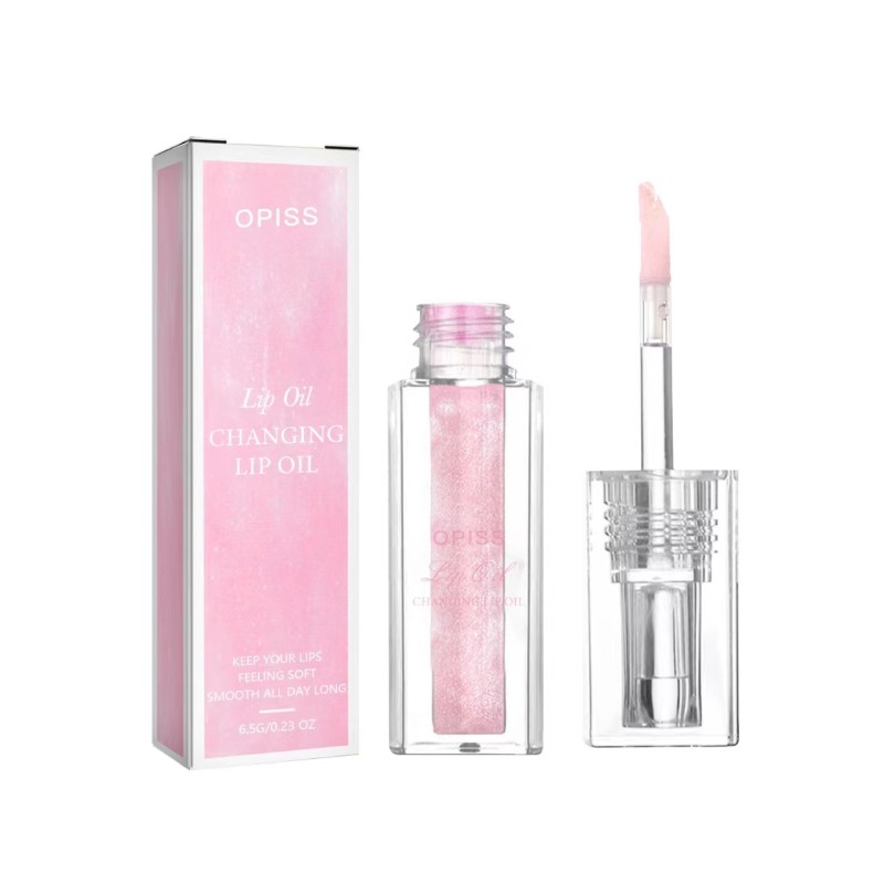 Low MOQ OEM Makeup Clear Plumping Lipgloss Vegan Moisturizing Fruity Tinted Lip Oil Lip Gloss Long Lasting Moisturizing
