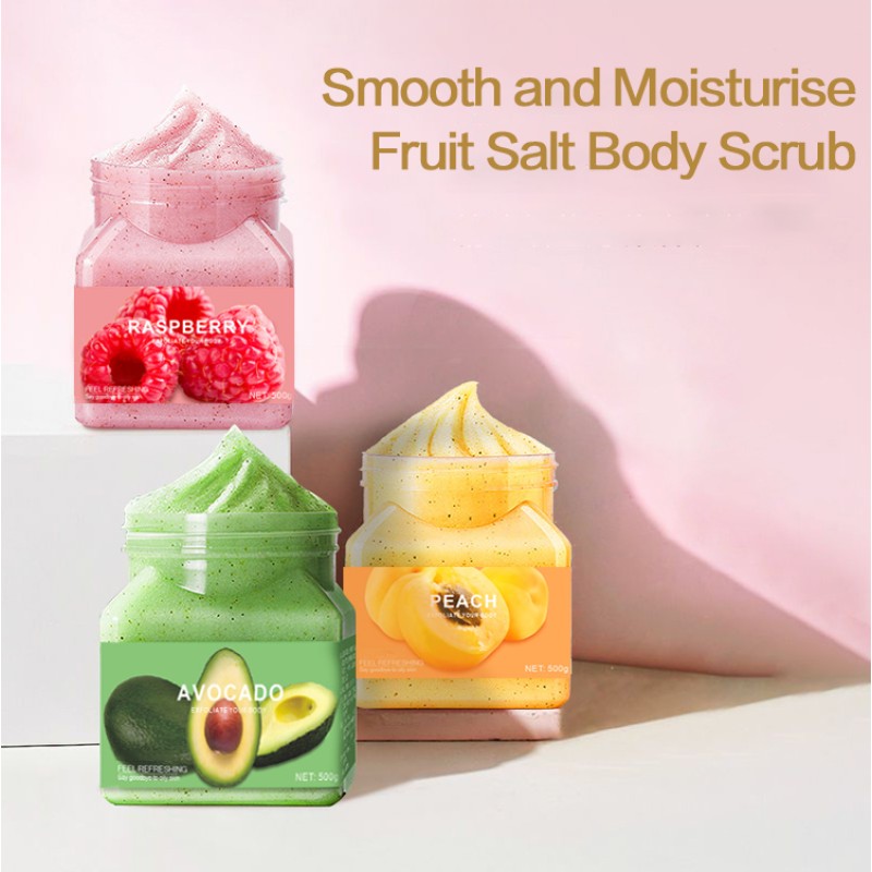 Wholesale Oem Private Label Shea Butter Exfoliator Skin Care Scrub Exfoliate Whitening Shower Scrub Gel Lightening Body Scrub