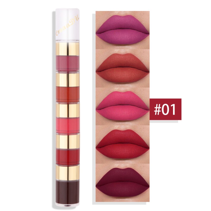 Factory Price Wholesale 29g Matte Liquid Lipstick - Long Lasting Waterproof Lip Tint with Velvet Finish for Sexy Bold Lips