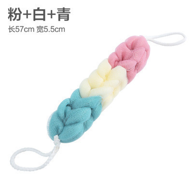 Shower Brushes New Ideas Bath Loofah Sponge Back Bath Accessories Cleaning Tool Scrubber Soft Mesh Body Wash Long Exfoliating