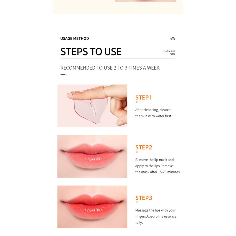 Hot Sale Anti Aging Masks for Lips Wholesale Vegan Organic Moisturizing Strawberry Avocado Lip Mask