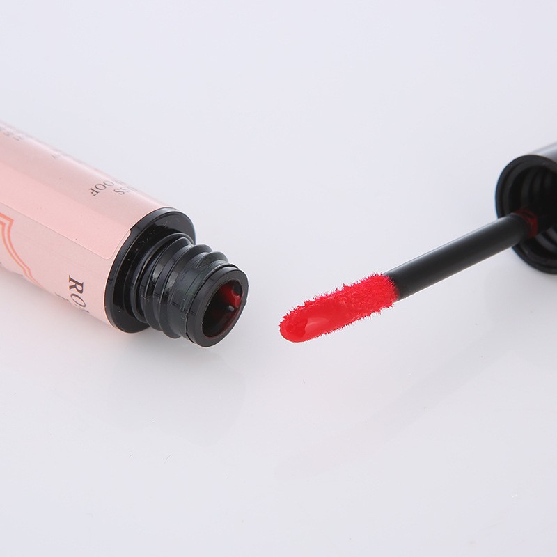 6 Colors Matte Liquid Lipstick Wine Lip Tint Waterproof Long Lasting Lip Gloss Mini Make up Lip Sticks Wine Bottle