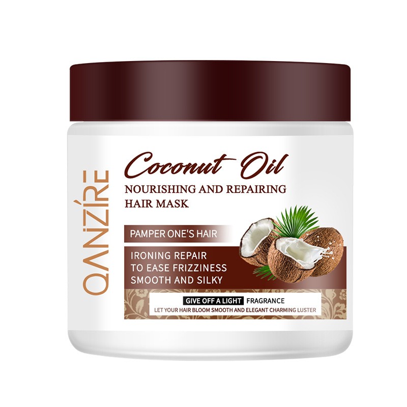 Coconut Moisturizing HairMask Smooth Conditioner InvertedMask Repair Frizz Nutritional Baking Cream 500g