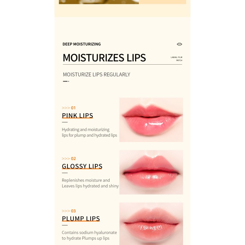 Anti Aging Masks for Lips Wholesale Vegan Organic Moisturizing Strawberry Avocado Lip Mask