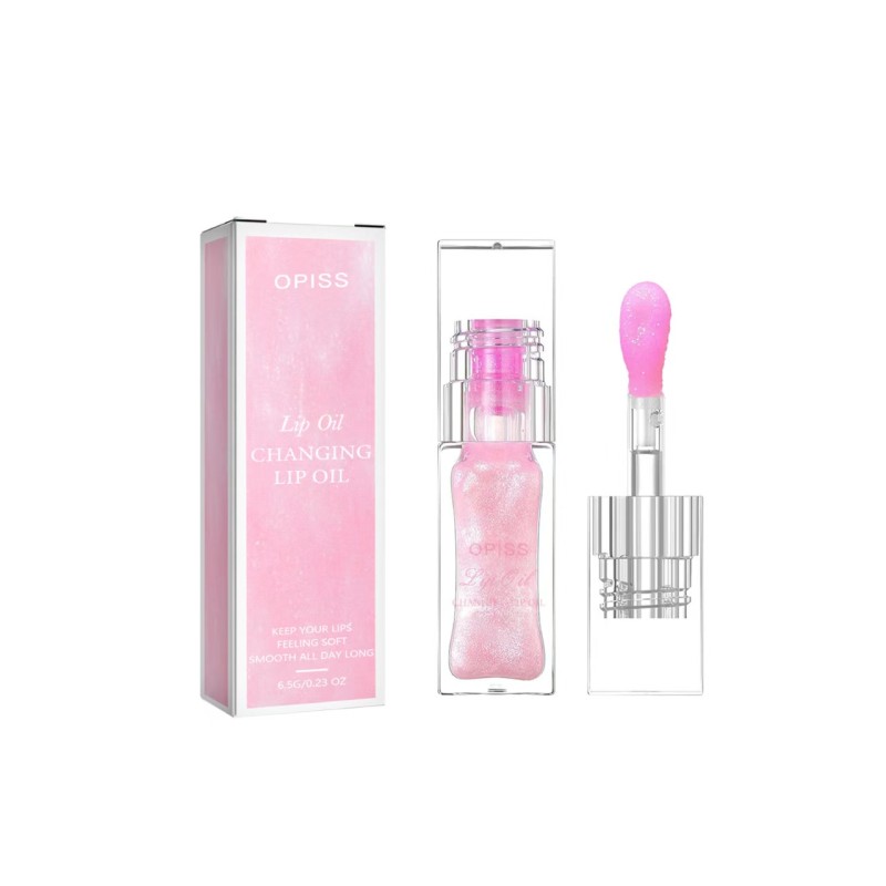 Low MOQ OEM Makeup Clear Plumping Lipgloss Vegan Moisturizing Fruity Tinted Lip Oil Lip Gloss Long Lasting Moisturizing