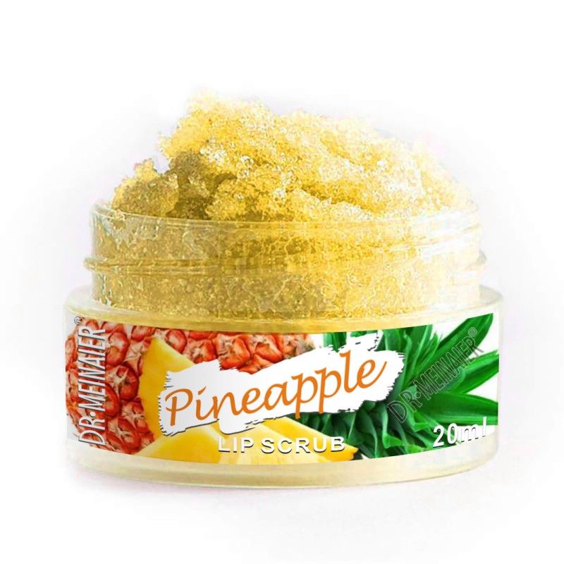 Private Label Pink Lip Scrub Organic Exfoliating Moisturizing Smooth Vegan Fruit Sugar Lip Mask Scrub